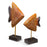 Pair of Painted Angel Fish on Stands
