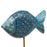 Pair of Painted Wooden Damselfish