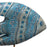 Painted Wooden Angel Fish on Stand