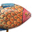 Painted Wooden Snapper Fish on Stand