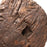 Vintage Wooden Cart Wheel on Iron Stand