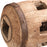 Vintage Wooden Cart Hub on Stand