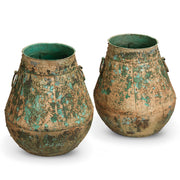 Tapered Vintage Iron Pot