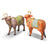 Painted Wooden Cow