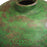 Vintage Green Iron Matka Pot