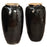 Tall Black Vintage Earthenware Jar