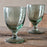 Yala Hammered Wine Glasses (Set of 4), Sage Green