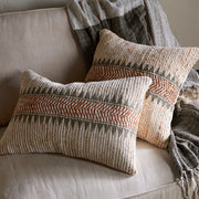 Zairya Jute and Cotton Cushion Cover