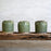 Vintage Chinese Celedon Green Ceramic Jars