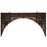 Arched Carved Marriage Bed Fascia