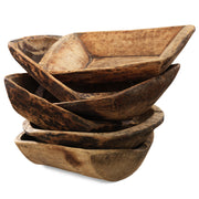Wooden Tibetan Dough Bowl