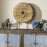 Wooden Wheel on Stand