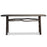Wide Plank Top Console Table