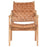 Adembi Woven Leather Armchair