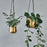 Atsu Brass Hanging Planter