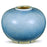 Large Round Blue Jar