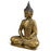 Gold Cast Seated Budda, Meditation Pose