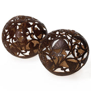 Carved Coconut Ball, Large