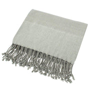 Chevron Throw, Grey