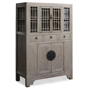 Lattice Door Storage Cabinet