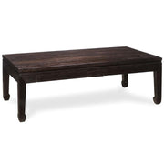 Country Two Drawer Table, Chocolate