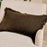 Feo Linen Cushion Cover, Charcoal