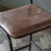 Iswa Leather and Cane Counter Chair
