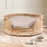 Jaiyuh Hemp Pet Bed, Natural