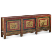 Large Painted Qinghai Sideboard