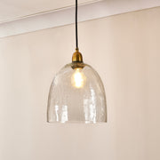 Malikka Lamp Shade, Clear Glass