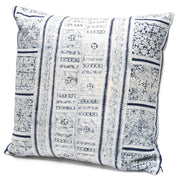 Miao fabric cream and blue cushion cover
