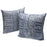 Miao fabric blue cushion cover