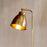 Muturi Floor Lamp, Antique Brass