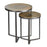Maba Next of Tables, Metal Side Tables