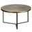 Maba Iron and Brass Coffee Table