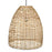 Noko Wicker Conical Pendant, Natural, Large