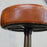Narwana Leather Round Stool