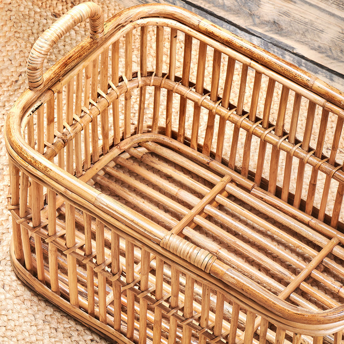 Rammi Rattan Laundry Basket — Kayu Home