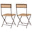 Rishikesh Reclaimed Wood Folding Chairs
