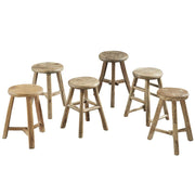 Round Wooden Stool