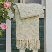 Shaded Handloom Throw, Mint