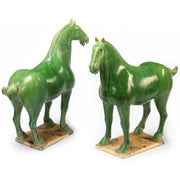 Green Ceramic Tang Horse