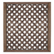Carved Lattice Wooden Wall Panel