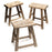 Flat Top Chinese Wooden Stools